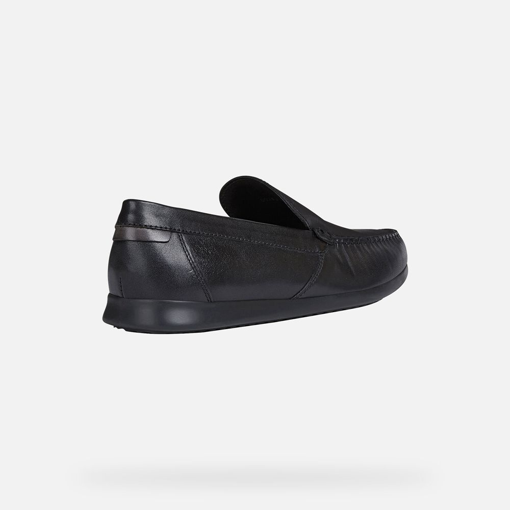 Geox Erkek Loafers Siyah - Sile - IFP-659014